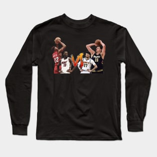 NBA FINALS heat vs Nuggets Long Sleeve T-Shirt